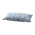 Rodgresia sarung bantal, biru/putih, 50x80 cm