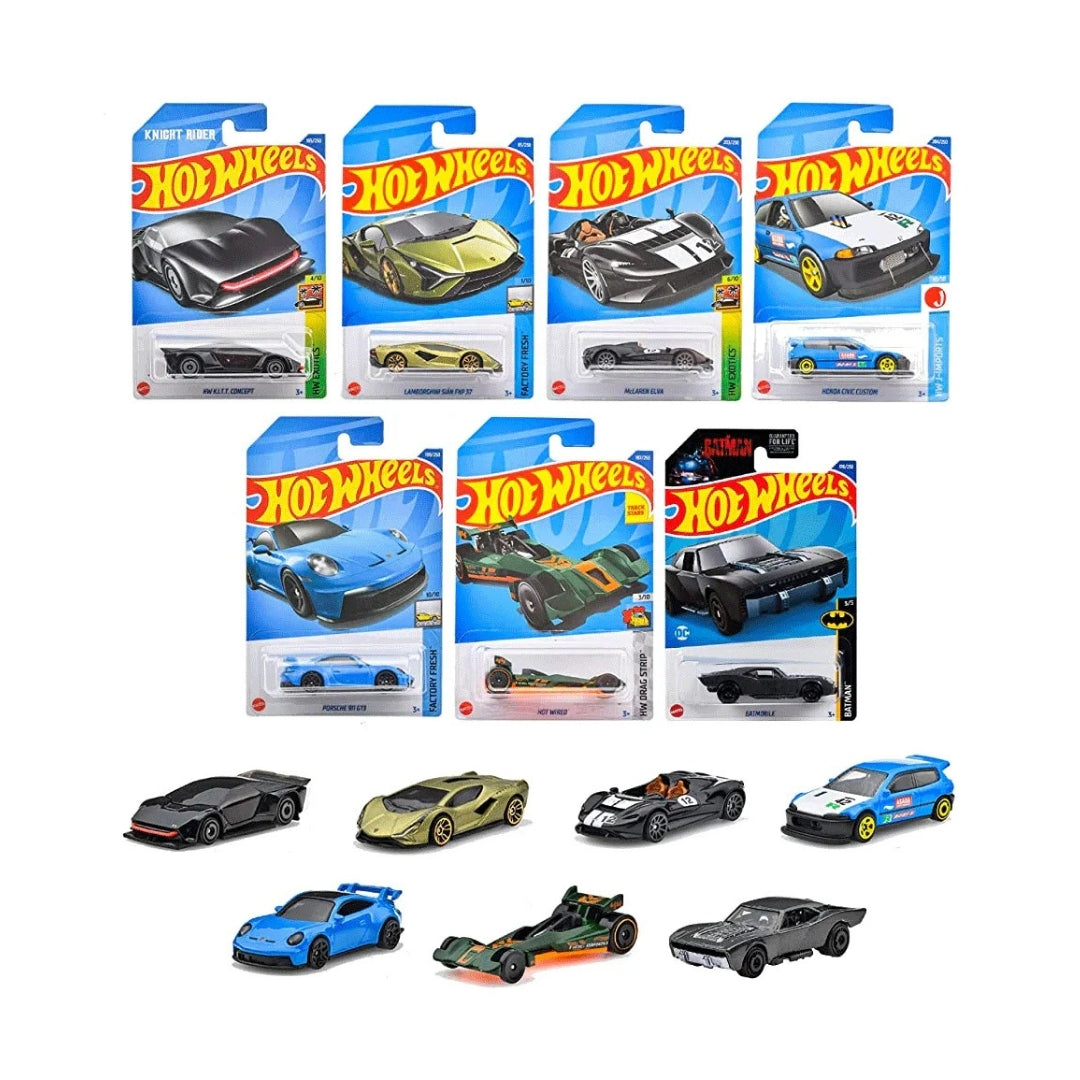 Hot Wheels 1:64 Scale Basic Toy Car or Truck (1 Car, Styles and Colors May Vary, Item May not be Pictured)