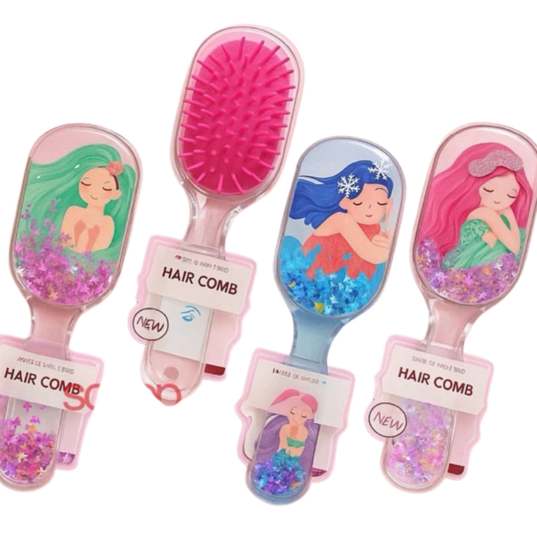 Sisir / Hair Brush Mermaid Glitter