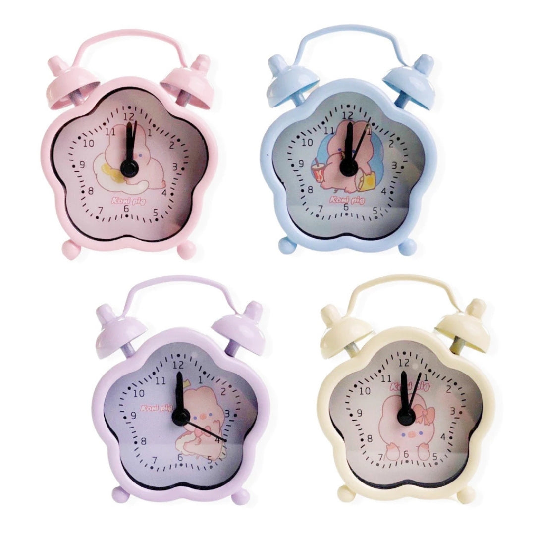 Jam Meja Alarm Koni Pig