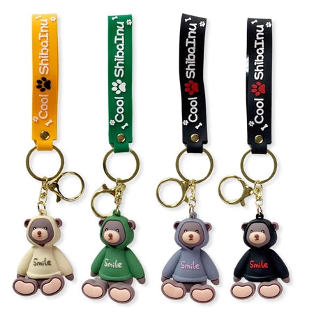 Accessories Gantungan Tas Kunci Bear Hoodie