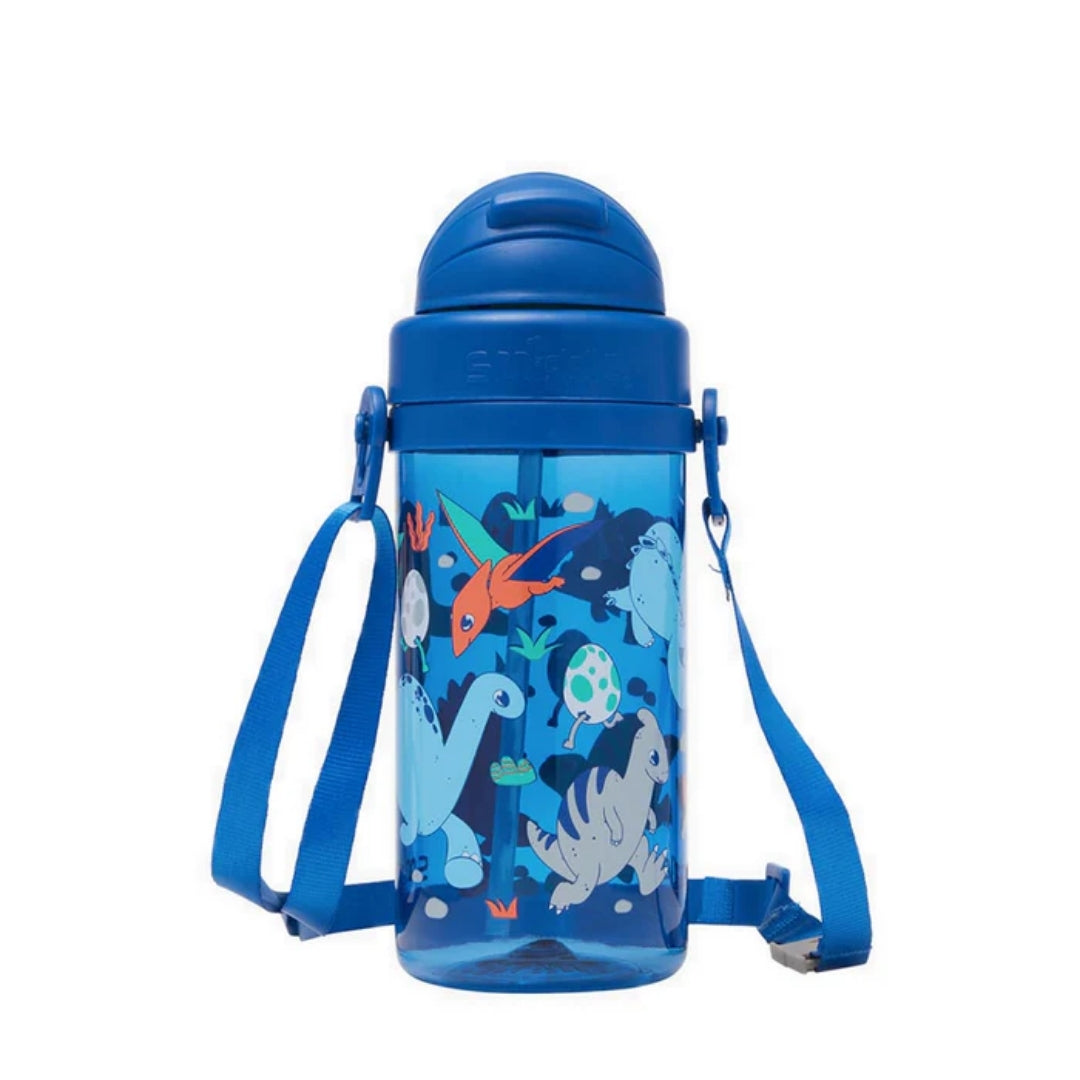 Smiggle Out & About Teeny Tiny Plastic Drink Bottle With Strap 400Ml