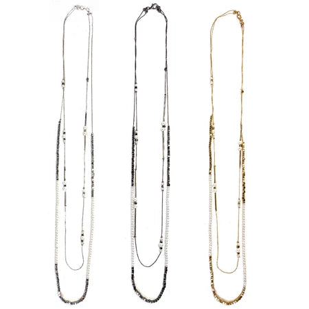 Accessories Kalung Fashion Mutiara Mix