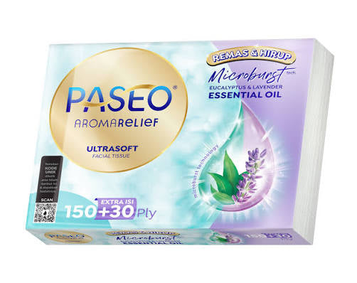 Paseo Aroma Relief Facial Travel Pack 60's 3P MT