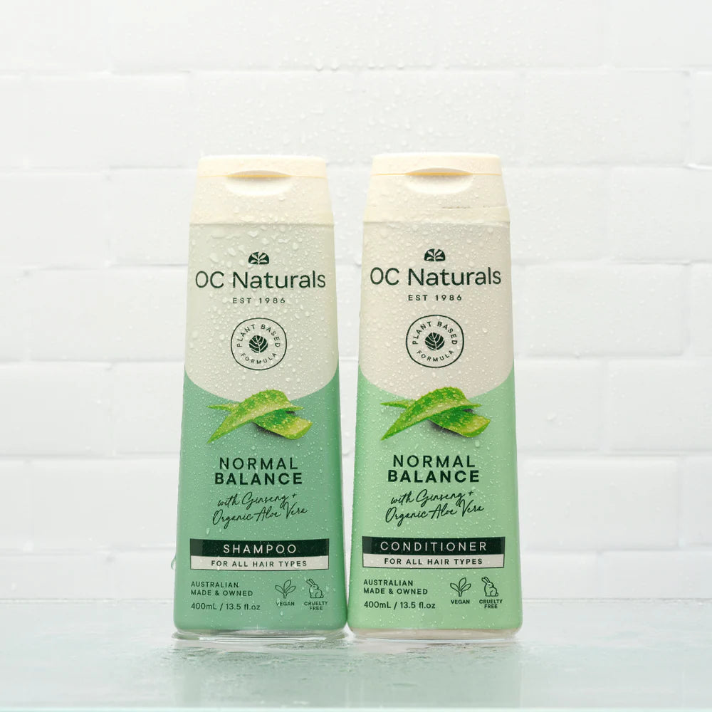 OC Naturals Normal Balance Shampoo and Conditioner 400ml