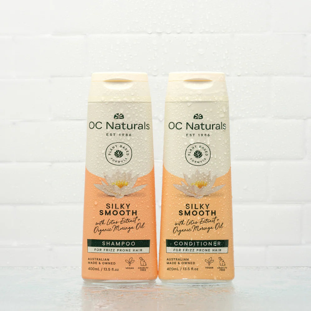 OC Naturals Silky Smooth Shampoo and Conditioner 400ml