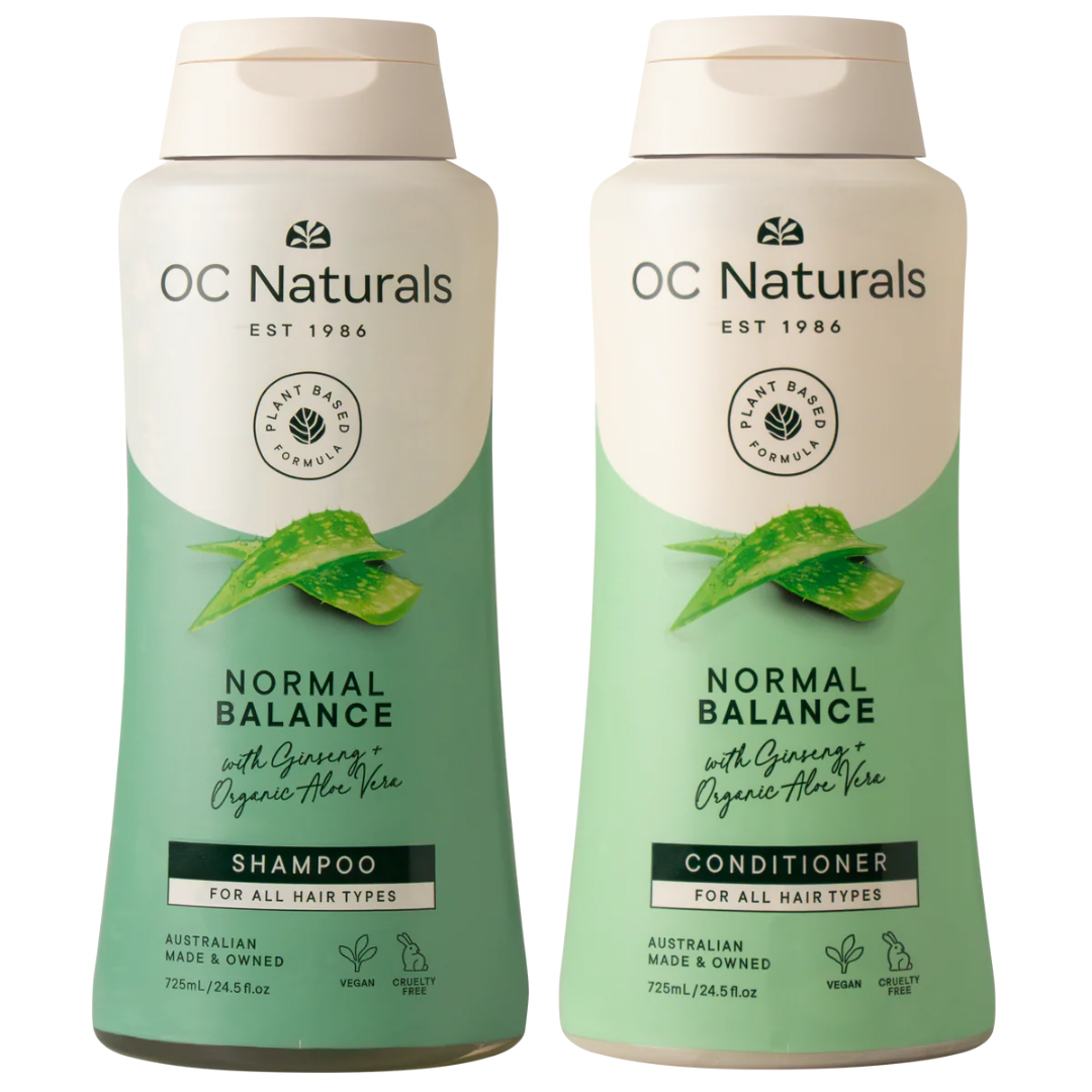 OC Naturals Normal Balance Shampoo and Conditioner 400ml