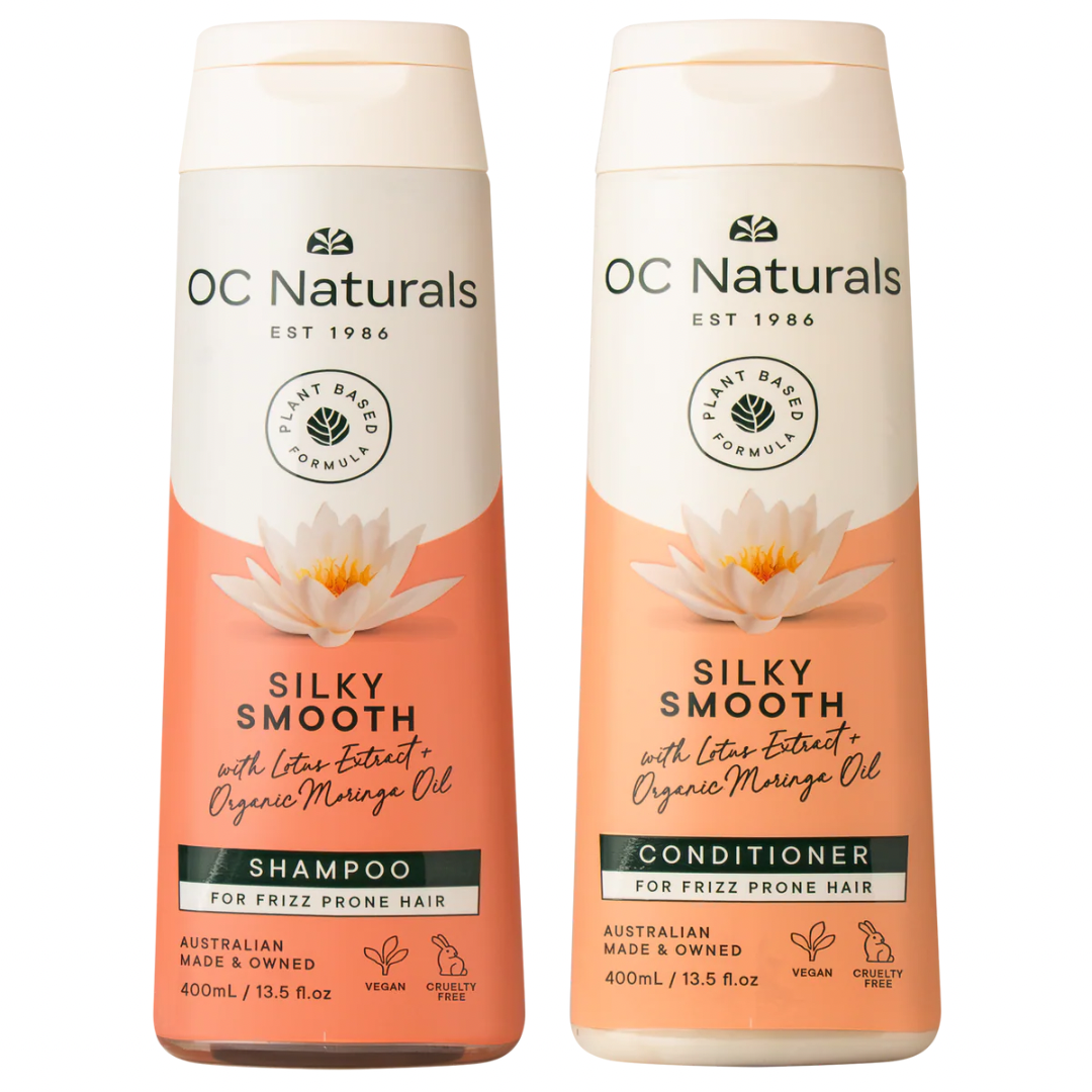 OC Naturals Silky Smooth Shampoo and Conditioner 400ml