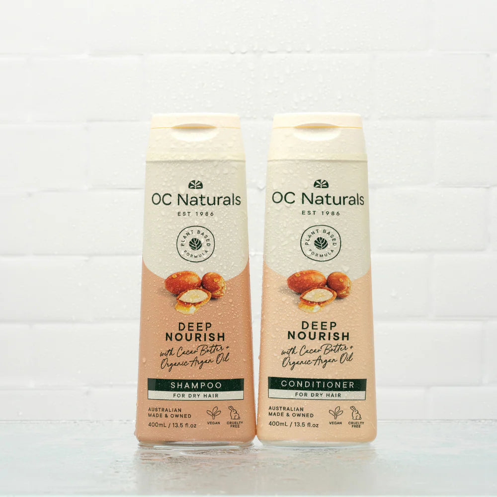 OC Naturals Deep Nourish Shampoo and Conditioner 400ml