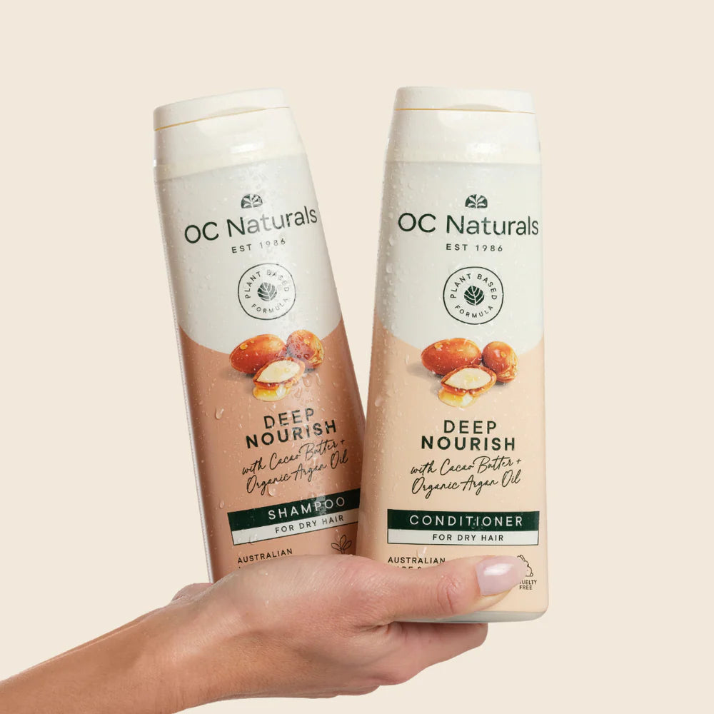 OC Naturals Deep Nourish Shampoo and Conditioner 400ml