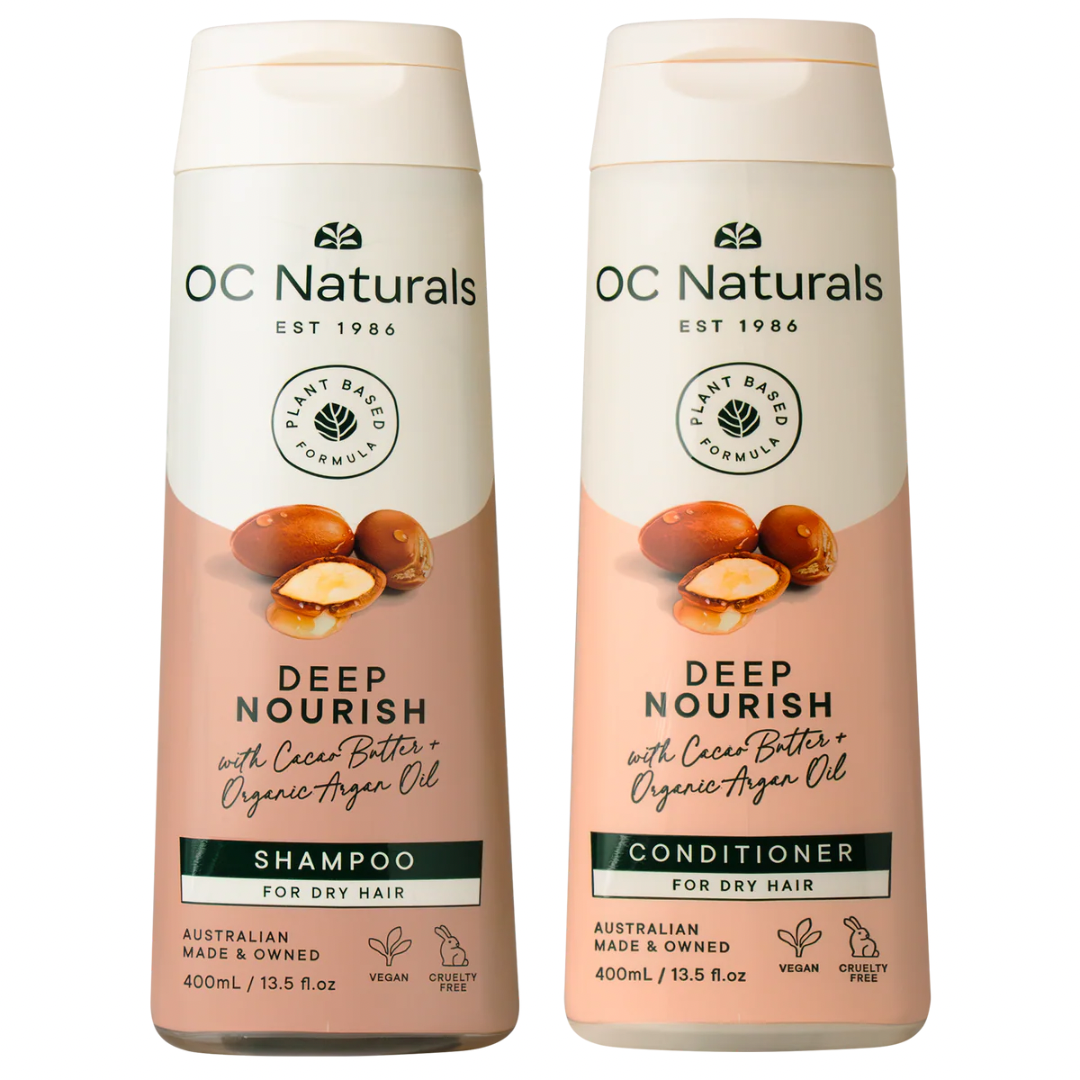 OC Naturals Deep Nourish Shampoo and Conditioner 400ml