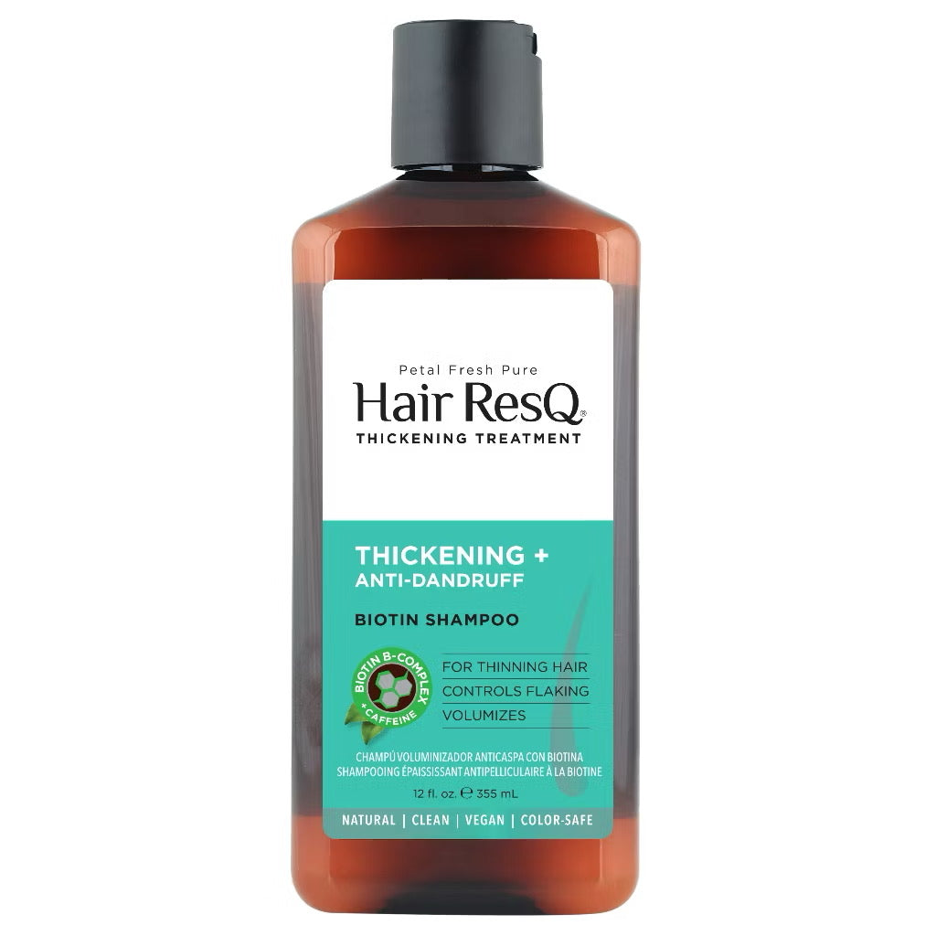 Petal Fresh Hair ResQ Thickening + Anti Dandruff Shampoo with Biotin 355 ml