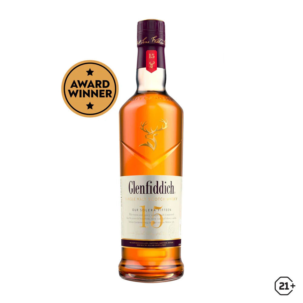 Glenfiddich 15 Year Old Single Malt Whisky 700ml