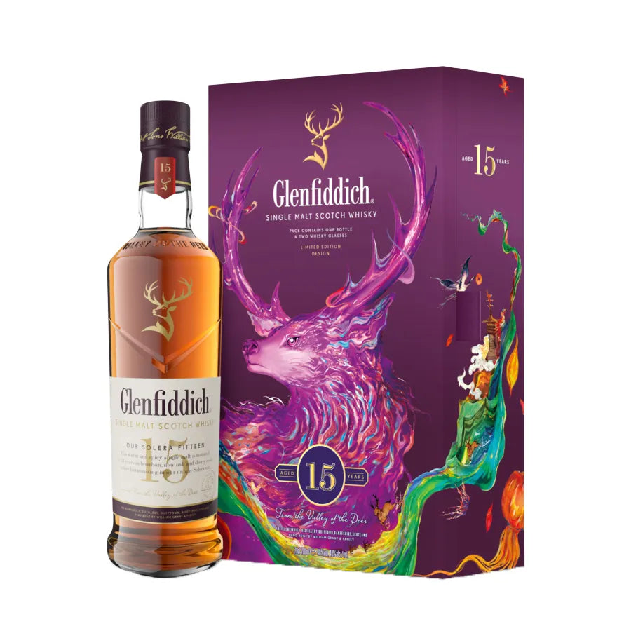Glenfiddich 15 Year Old Special Edition Gift Pack 700ml 2024