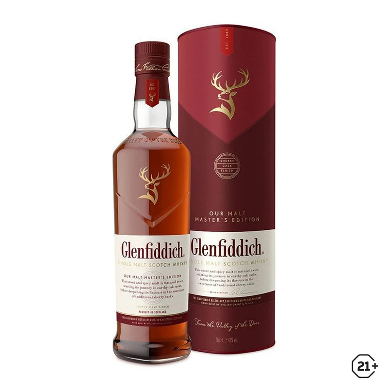 Glenfiddich Malt Master’s Edition Single Malt Whisky - Award Winning 700ml