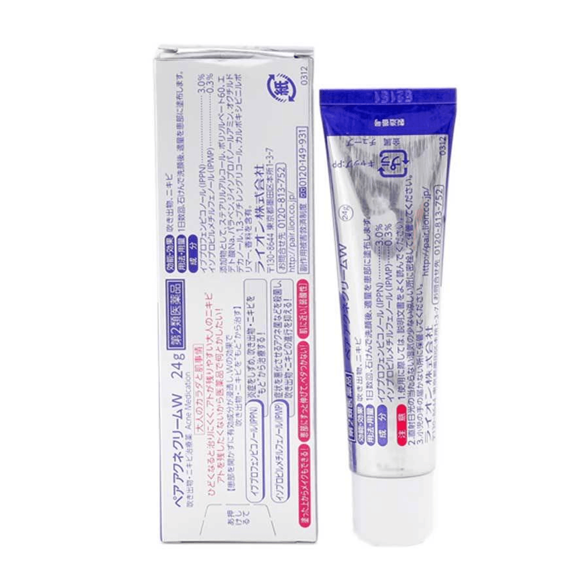 LION – Pair Acne Cream W 24g