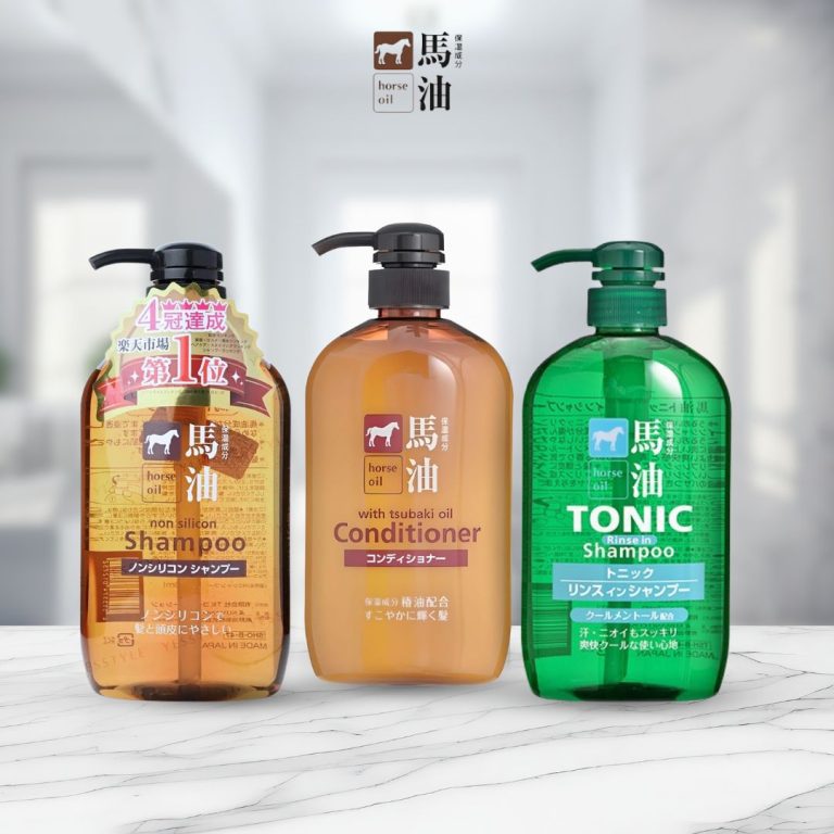 Horse Oil Tonic Shampoo 600ml