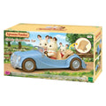 Sylvanian Families Classic Convertible Car toy set packaging with family