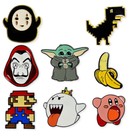 Accessories Pin Enamel karakter Anime Game