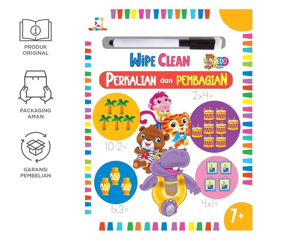 Wipe Clean ( Perkalian & Pembagian )
