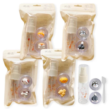 Accessories Toiletries Travel /Botol Kosmetik Refill Set