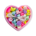 Accessories DIY Kalung Gelang Mote Beads Love Kerajinan
