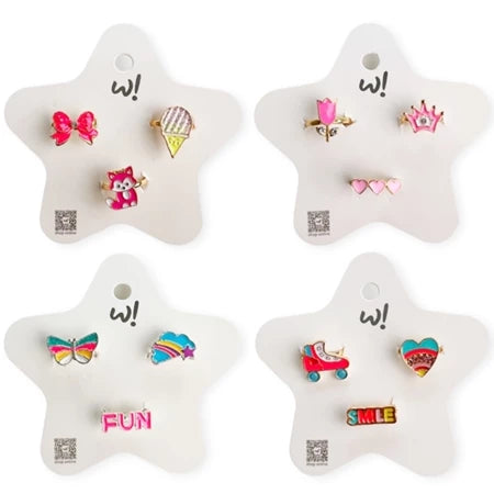 Accessories Cincin Anak Tulip Mahkota (3pcs)
