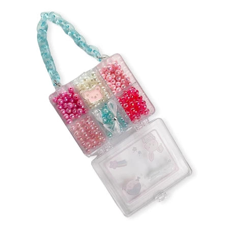 Accessories DIY Kalung Gelang Mote Beads Pinky Kerajinan Tangan