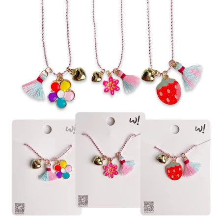 Accessories Kalung Enamel Stroberi