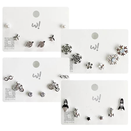 Accessories Anting Tusuk Set Roket