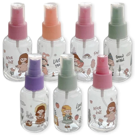 Accessories Botol Semprot Untuk Alkohol & Hand Sanitizer Travel Spray Bottle 50ml
