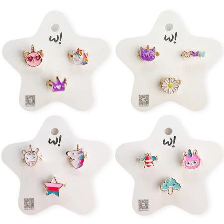Accessories Cincin Anak Mahkota Kucing (3pcs)
