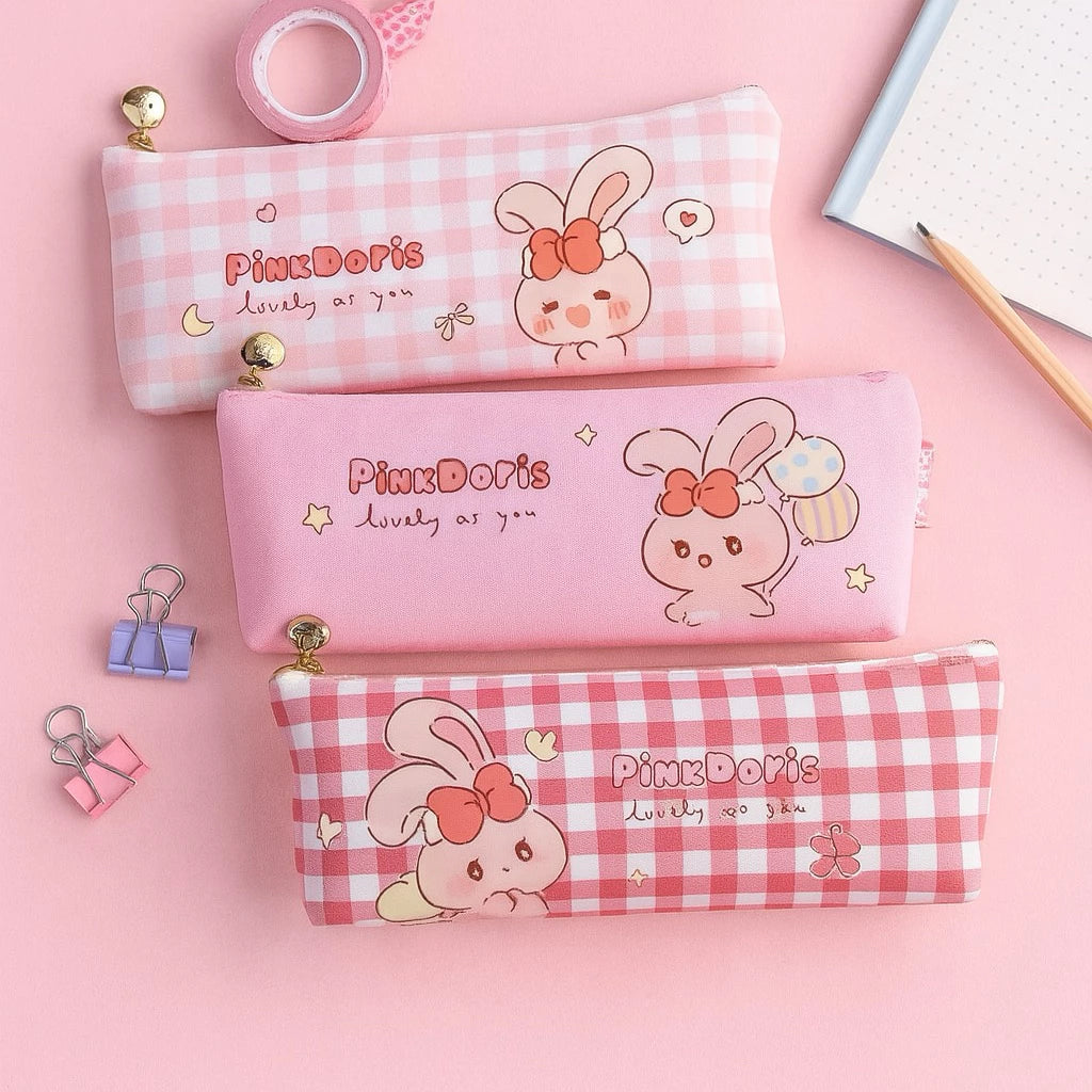 Tempat Pensil / Pencil Case Pink Doris