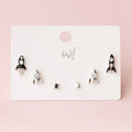 Accessories Anting Tusuk Set Roket