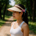 Topi Olahraga Visor Golf Anti UV Waterproof Lipat