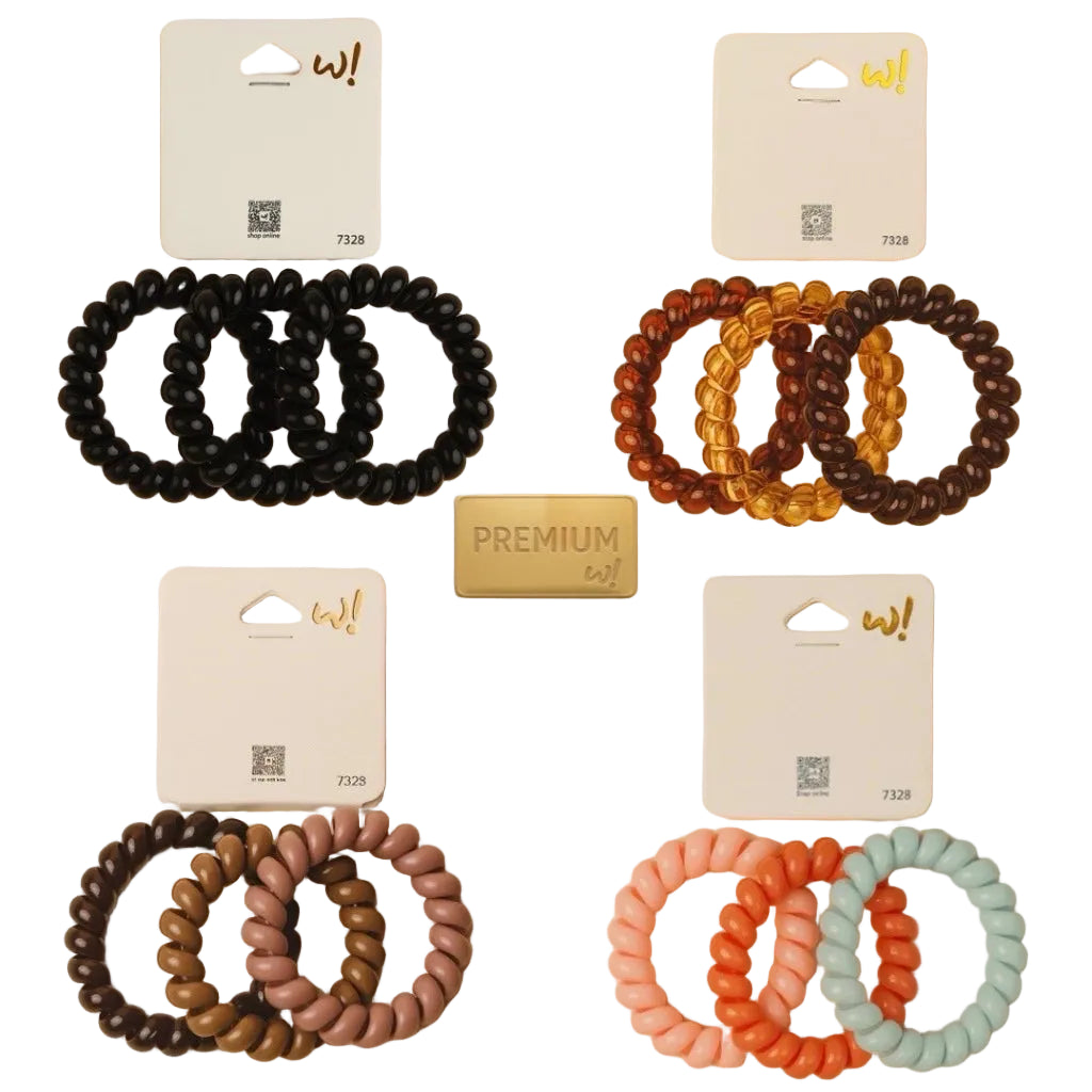 Accessories Ikat Rambut Spiral Premium (3pcs)