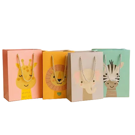 Accessories Kantong Kertas / Paper Bag Zebra 23x18x10cm