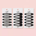 Accessories Jepit Tiptop Hitam Premium Set