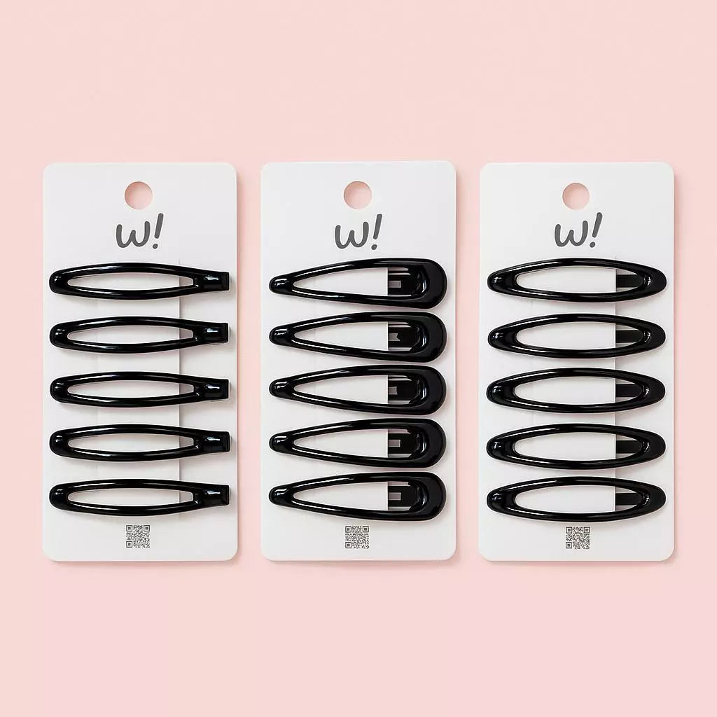 Accessories Jepit Tiptop Hitam Premium Set