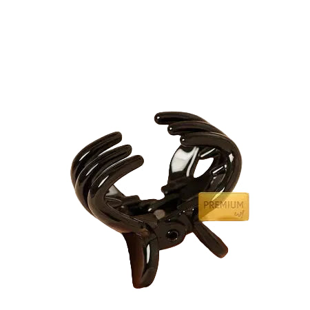 Accessories Jepit Rambut Jedai Premium Mini Hitam Coklat 2x2cm (2pcs)