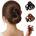 Accessories Jepit Rambut Cepol Besar Hitam Coklat Premium