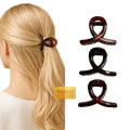 Accessories Jepit Rambut Premium Hitam Coklat