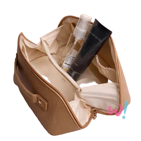 Accessories Tempat Tas Kosmetik Kulit Imitasi Premium Cosmetik Pouch