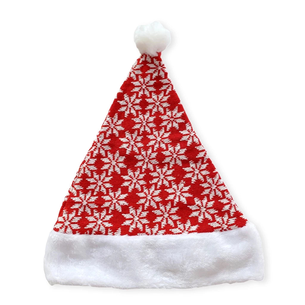 Natal Topi Santa Rajut Lingkar Kepala 60cm